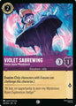 Lorcana TCG Whispers in the Well Violet Sabrewing - Senior Junior Woodchuck 44/204 Common Near Mint