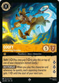 Lorcana TCG Whispers in the Well Goofy - Galumphing Gumshoe 24/204 Super Rare Near Mint Cold Foil