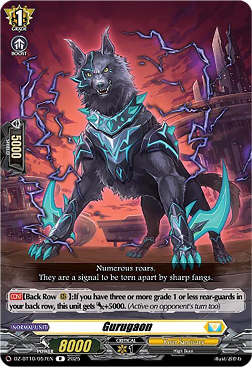 Cardfight Vanguard DZ-BT10: Dragonsoul Resonance Gurugaon  DZ-BT10/057EN - Rare