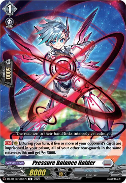Cardfight Vanguard DZ-BT10: Dragonsoul Resonance Pressure Balance Holder  DZ-BT10/089EN - Common