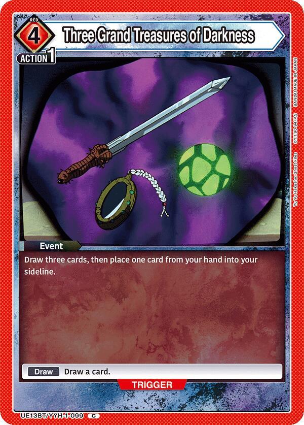 Union Arena UE13BT: Yu Yu Hakusho: Ghost Files Three Grand Treasures of Darkness UE13BT/YYH-1-099 Common Near Mint