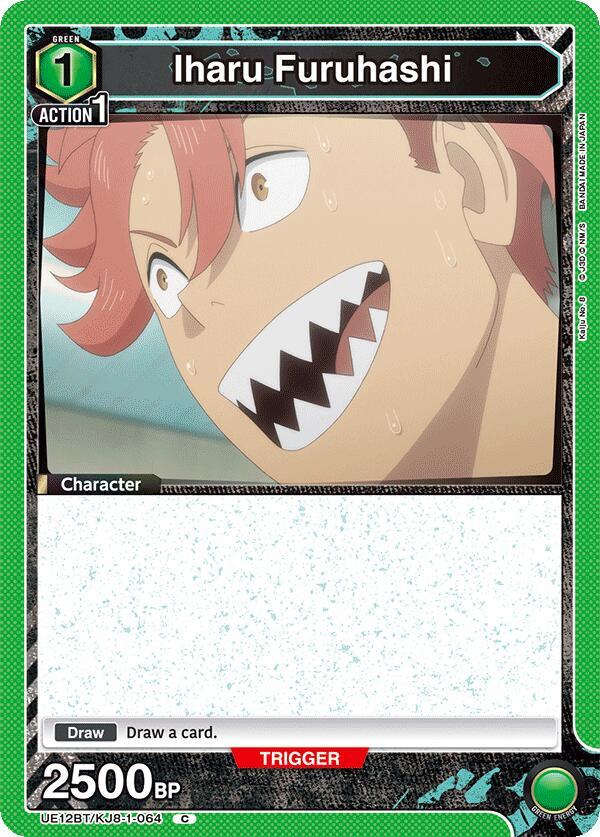 Union Arena UE12BT: Kaiju No. 8 Iharu Furuhashi (064) UE12BT/KJ8-1-064 Common Near Mint