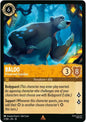 Lorcana TCG Whispers in the Well Baloo - Friend and Guardian 1/204 Rare Near Mint Cold Foil