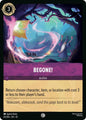 Lorcana TCG Whispers in the Well Begone! 61/204 Common Near Mint
