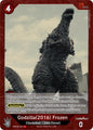 Godzilla Card Game Booster Set 2: G: Monsters Raid Again Godzilla (2016) Frozen (EBP02-012) EBP02-012 R Near Mint Foil