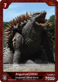 Godzilla Card Game Booster Set 2: G: Monsters Raid Again Anguirus (2004) (EBP02-016) EBP02-016 R Near Mint Foil