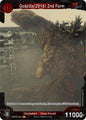 Godzilla Card Game Booster Set 2: G: Monsters Raid Again Godzilla(2016) 2nd Form (EBP02-002+) EBP02-002+ P Near Mint Foil