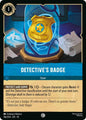 Lorcana TCG Whispers in the Well Detective's Badge 166/204 Common Near Mint