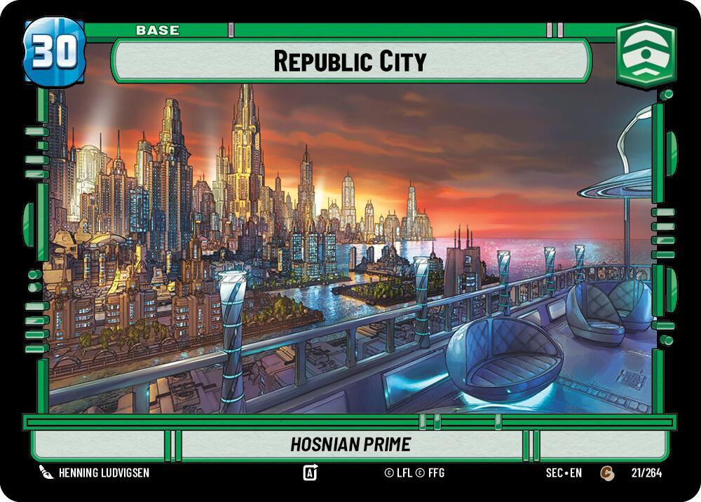 Star Wars Unlimited Secrets of Power Republic City // Experience 21/264 // T02/T02 Common Near Mint