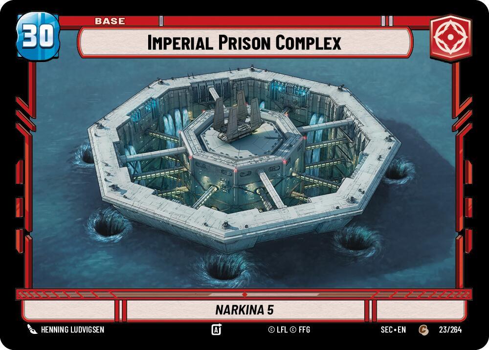 Star Wars Unlimited Secrets of Power Imperial Prison Complex // Experience 23/264 // T02/T02 Common Near Mint