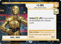 Star Wars Unlimited Secrets of Power C-3PO - Human-Cyborg Relations (Hyperspace) 279 Common Near Mint
