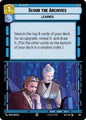 Star Wars Unlimited Secrets of Power Scour the Archives (Foil) 582 Common Near Mint Foil