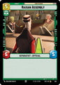 Star Wars Unlimited Secrets of Power Raxian Assembly (Foil) 628 Common Near Mint Foil