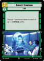 Star Wars Unlimited Secrets of Power Budget Scheming (Foil) 634 Common Near Mint Foil