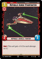 Star Wars Unlimited Secrets of Power Republic Aurek Starfighter (Foil) 676 Common Near Mint Foil