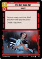 Star Wars Unlimited Secrets of Power It's Not Over Yet (Foil) 687 Uncommon Near Mint Foil