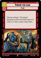 Star Wars Unlimited Secrets of Power Pursue the Lead (Foil) 688 Common Near Mint Foil