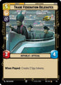 Star Wars Unlimited Secrets of Power Trade Federation Delegates (Foil) 701 Common Near Mint Foil