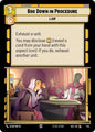 Star Wars Unlimited Secrets of Power Bog Down in Procedure (Foil) 744 Common Near Mint Foil