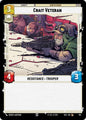 Star Wars Unlimited Secrets of Power Crait Veteran (Foil) 761 Common Near Mint Foil