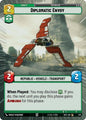 Star Wars Unlimited Secrets of Power Diplomatic Envoy (Hyperspace) 373 Common Near Mint