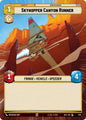 Star Wars Unlimited Secrets of Power Skyhopper Canyon Runner (Hyperspace) 478 Common Near Mint
