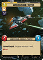 Star Wars Unlimited Secrets of Power Lurking Snub Fighter (Hyperspace Foil) 945 Common Near Mint Foil