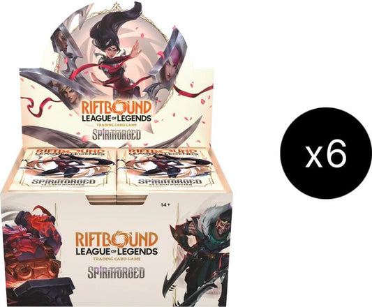 Riftbound League of Legends Trading Card Game Spiritforged - Booster Case