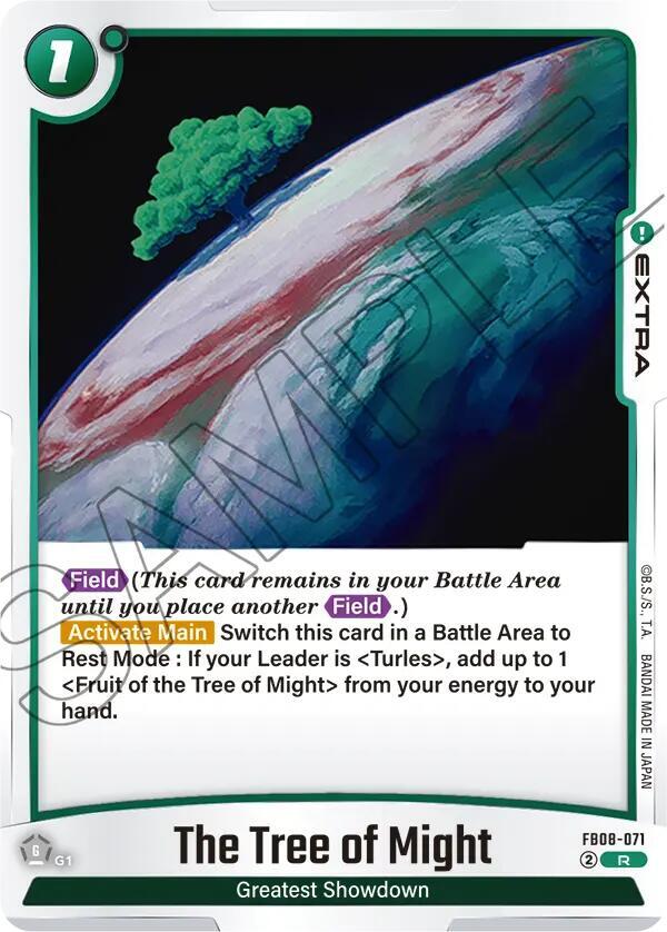 Dragon Ball Super: Fusion World Saiyan's Pride The Tree of Might FB08-071 Rare Near Mint Holofoil
