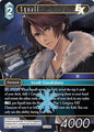 Final Fantasy TCG Journey of Discovery Squall EX 27-030H Hero Near Mint Foil