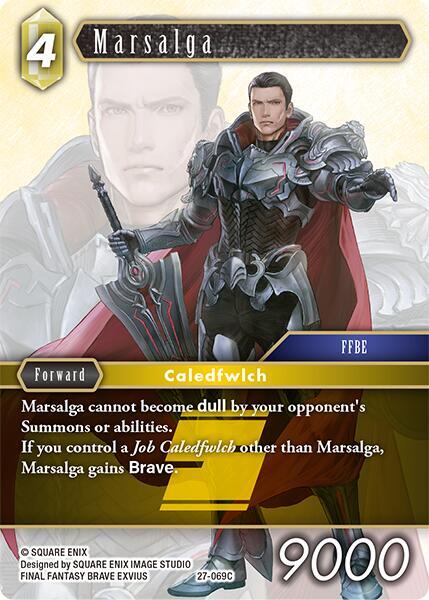 Final Fantasy TCG Journey of Discovery Marsalga 27-069C Common Near Mint