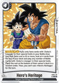 Dragon Ball Super: Fusion World Saiyan's Pride Hero's Heritage FB08-119 Rare Near Mint Holofoil