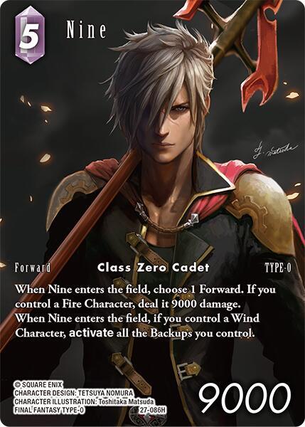 Final Fantasy TCG Journey of Discovery Nine (Full Art) 27-086H Hero Near Mint Foil
