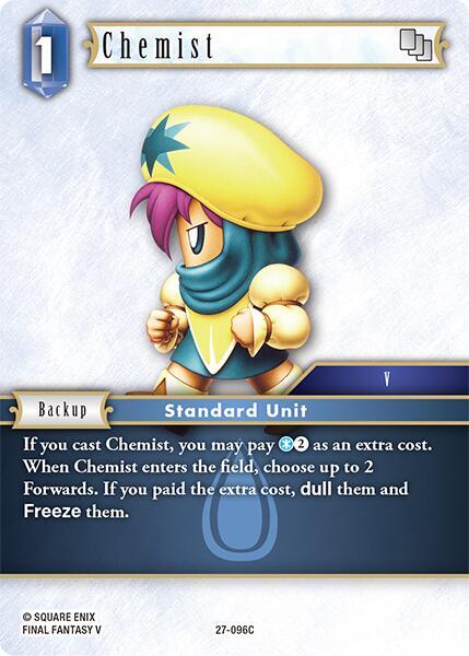 Final Fantasy TCG Journey of Discovery Chemist 27-096C Common Near Mint