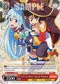 Weiss Schwarz KONOSUBA -God’s blessing on this wonderful world! Re:Edit "Let's Go Home" Aqua & Megumin KS/W75-E041 Rare Near Mint