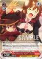 Weiss Schwarz KONOSUBA -God’s blessing on this wonderful world! Re:Edit Rival Relationship, Megumin & Yunyun KS/W75-E064 Common Near Mint