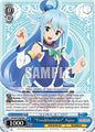 Weiss Schwarz KONOSUBA -God’s blessing on this wonderful world! Re:Edit "Troublemaker" Aqua KS/W75-E074 Rare Near Mint