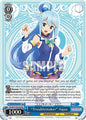 Weiss Schwarz KONOSUBA -God’s blessing on this wonderful world! Re:Edit "Troublemaker" Aqua (SR) KS/W75-E074S Super Rare Near Mint