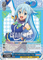 Weiss Schwarz KONOSUBA -God’s blessing on this wonderful world! Re:Edit "Elite Goddess In Charge of Japan...?" Aqua KS/W75-E076 Rare Near Mint