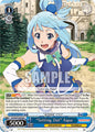 Weiss Schwarz KONOSUBA -God’s blessing on this wonderful world! Re:Edit "Setting Out" Aqua KS/W75-E078 Rare Near Mint