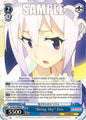 Weiss Schwarz KONOSUBA -God’s blessing on this wonderful world! Re:Edit "Being Shy" Eris KS/W75-E083 Uncommon Near Mint