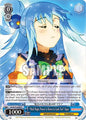 Weiss Schwarz KONOSUBA -God’s blessing on this wonderful world! Re:Edit "Real Magic Power is Down to Luck Too" Aqua KS/W75-E085 Common Near Mint
