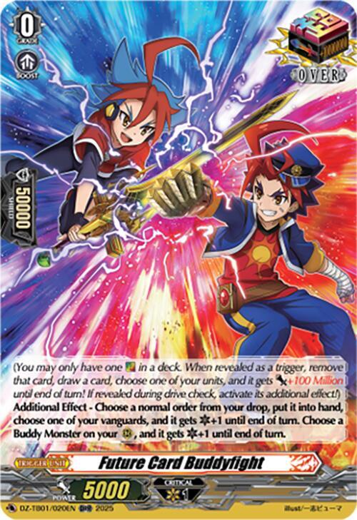 Cardfight Vanguard DZ-TB01: Future Card Buddyfight Future Card Buddyfight DZ-TB01/020EN ORR Near Mint