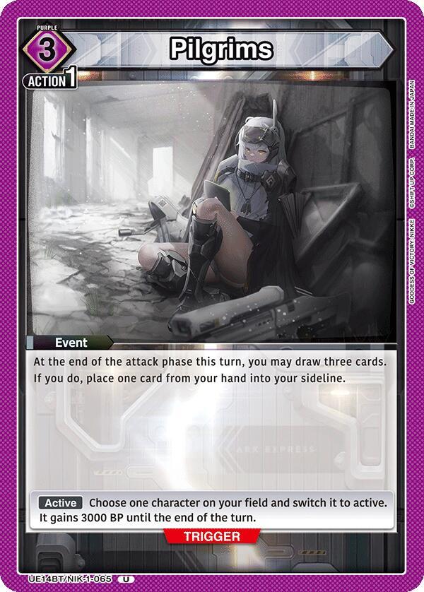 Union Arena UE14BT: GODDESS OF VICTORY: NIKKE Pilgrims UE14BT/NIK-1-065 Uncommon Near Mint