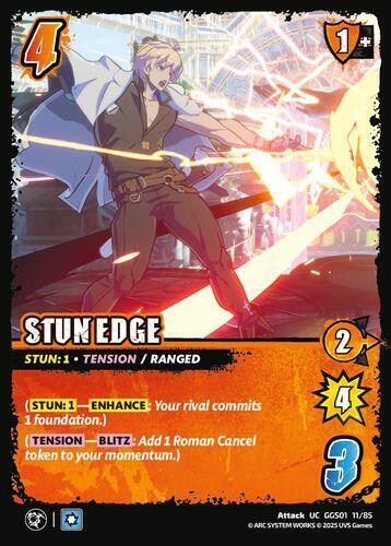 UniVersus GUILTY GEAR -STRIVE- STUN EDGE GGS01 11/185 Uncommon Near Mint