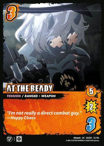 UniVersus GUILTY GEAR -STRIVE- AT THE READY GGS01 12/85 Uncommon Near Mint