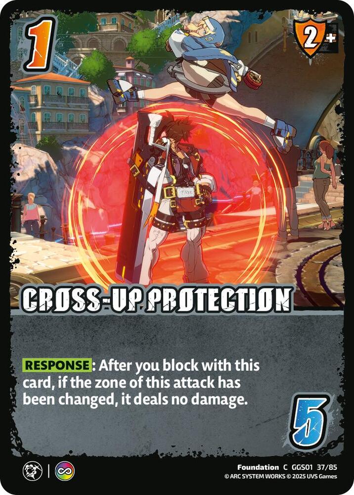 UniVersus GUILTY GEAR -STRIVE- CROSS-UP PROTECTION GGS01 37/85 Common Near Mint