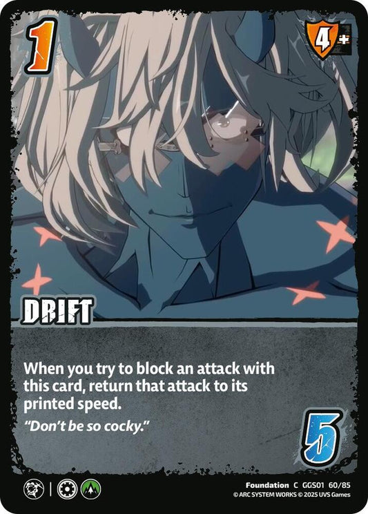 UniVersus GUILTY GEAR -STRIVE- DRIFT GGS01 60/85 Common Near Mint