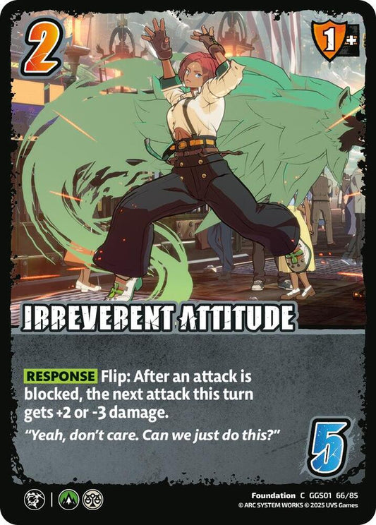 UniVersus GUILTY GEAR -STRIVE- IRREVERENT ATTITUDE GGS01 66/85 Common Near Mint