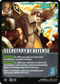 UniVersus GUILTY GEAR -STRIVE- SECRETARY OF DEFENSE GGS01 76/85 Common Near Mint